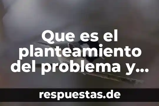 Pensamiento crítico que es un problema 6 Que es el planteamiento del problema y ejemplo