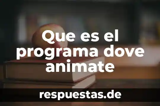 Que es c de pascal 6 Que es el programa dove animate