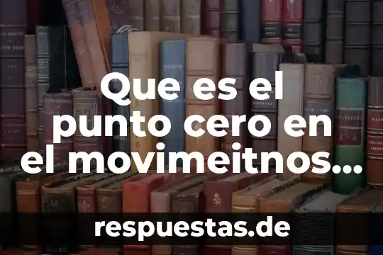Explicación de que es el movimiento ondulatorio 3 Que es el punto cero en el movimeitnos ondulatorio