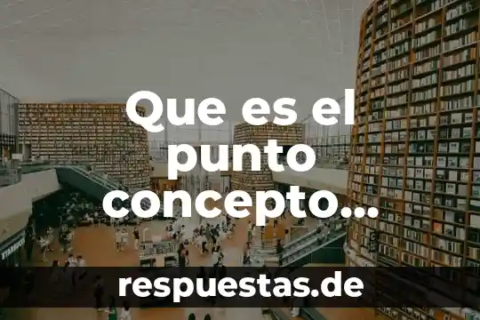 Que es el punto concepto geometrico
