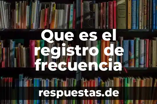Qué es conciencia de clases ejemplos 8 Que es el registro de frecuencia