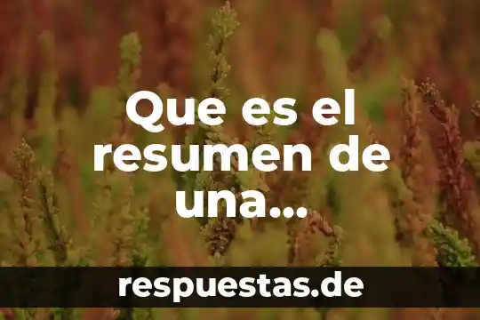 Que es la cultura chavin resumen 3 Que es el resumen de una investigacion