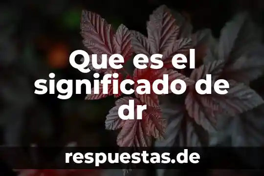 Que es exclamar significado 3 Que es el significado de dr