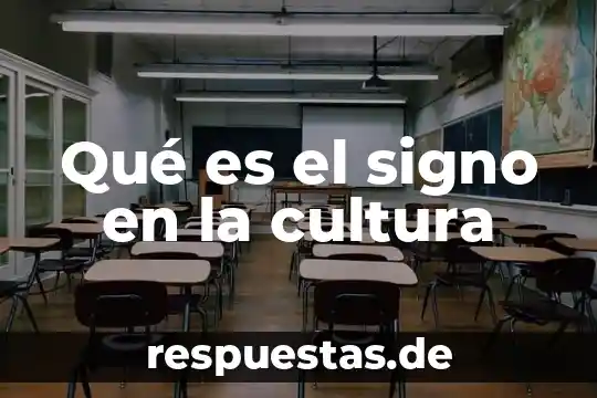 Que es signo primario 7 Qué es el signo en la cultura