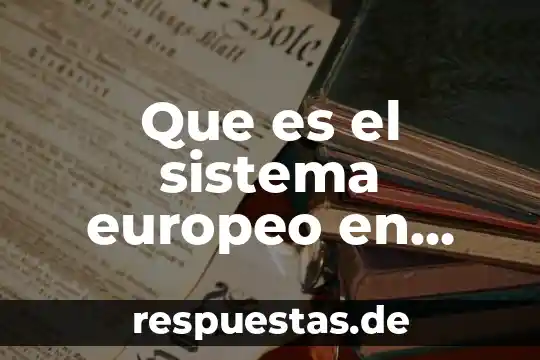 Que es el sistema europeo en dibujo tecnico