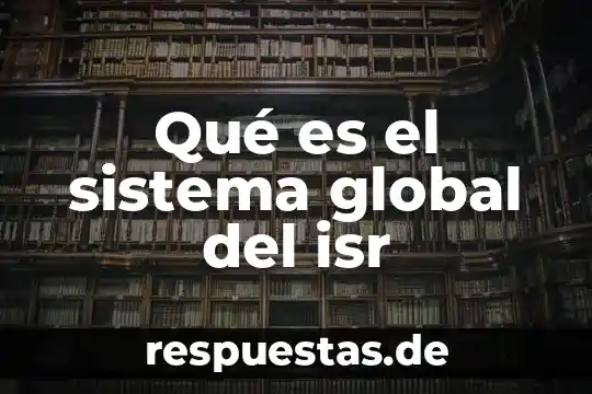 Que es sistema ventral 4 Qué es el sistema global del isr