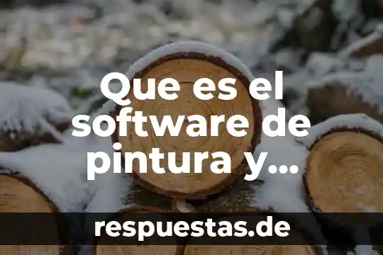 Que es en cepillo de dibujo 7 Que es el software de pintura y dibujo