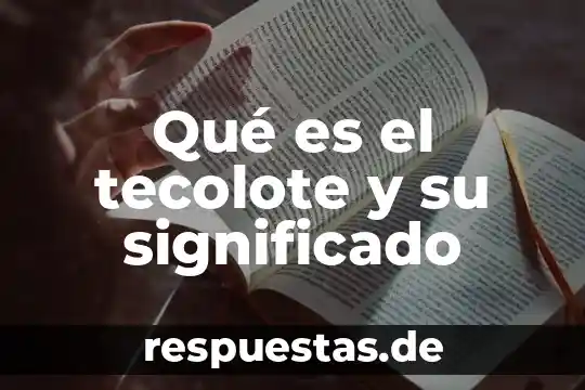 Que es una oracion topica significado 3 Qué es el tecolote y su significado