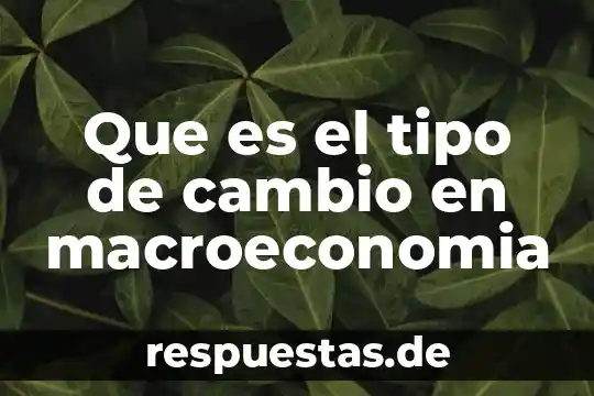 Tipo de planeta que es mercurio 4 Que es el tipo de cambio en macroeconomia