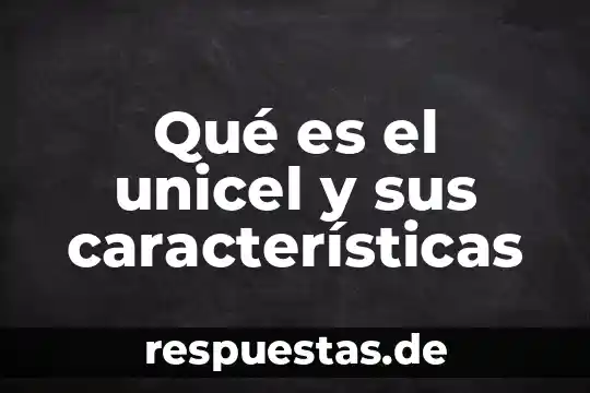 Eslogan que es y caracteristicas 8 Qué es el unicel y sus características
