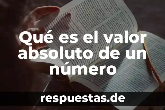 Que es la alegria como valor 6 Qué es el valor absoluto de un número