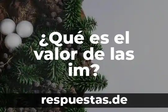 Que es el valor rms de una señal 5 ¿Qué es el valor de las im?