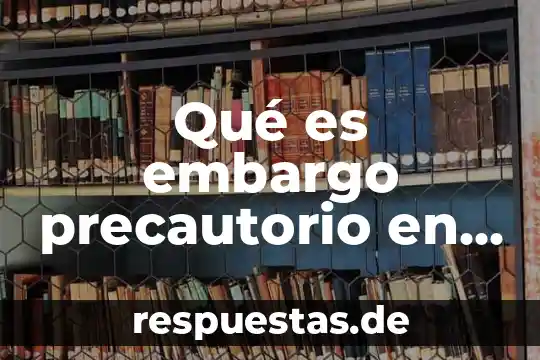 Que es una sociedad mercantil de hecho 7 Qué es embargo precautorio en materia mercantil
