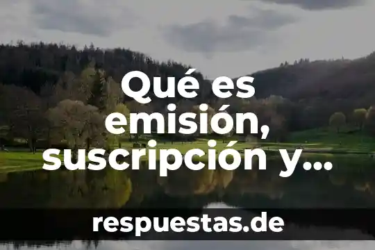 Que es la superestructura de la sociedad 6 Qué es emisión, suscripción y exhibición de acciones sociedad anónima