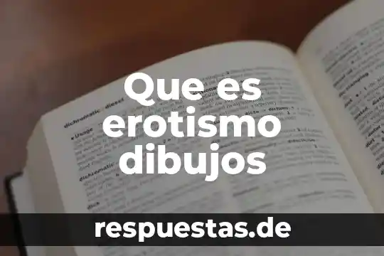 Que es bandido dibujos 3 Que es erotismo dibujos