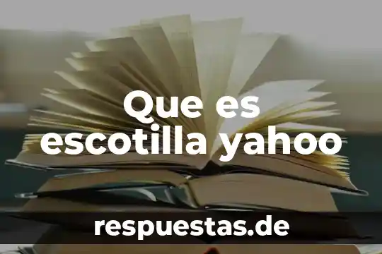 Amazon que es yahoo 8 Que es escotilla yahoo