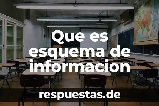 Que es esquema de informacion