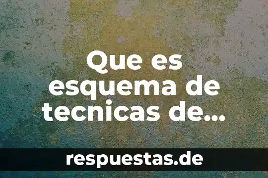 Qué es técnicas de reproducción animal 4 Que es esquema de tecnicas de estudio