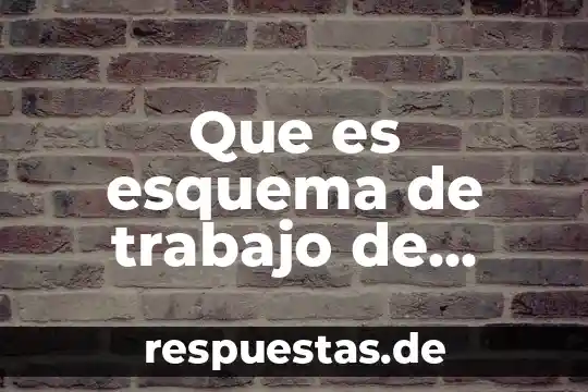 Qué es psw en informática 4 Que es esquema de trabajo de investigacion