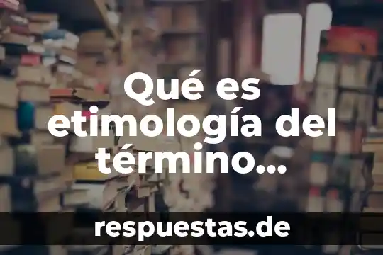 Qué es el artículo en etimología 6 Qué es etimología del término filosofía
