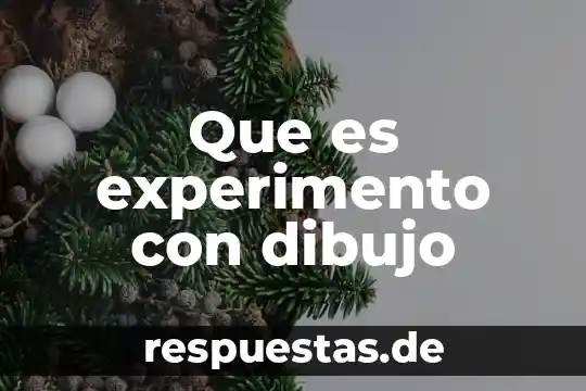 Que es la figura humana en el dibujo 5 Que es experimento con dibujo