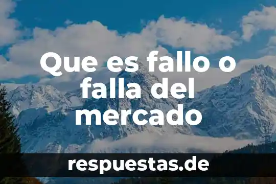 Que es una falla de canbus en planta de electricidad 4 Que es fallo o falla del mercado