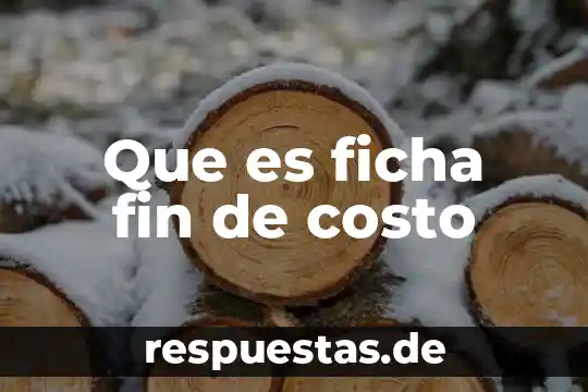 Que es cultura corporativa 8 Que es ficha fin de costo