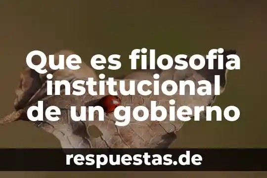 Qué es Nirvana en la filosofía 4 Que es filosofia institucional de un gobierno