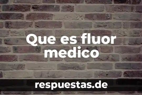 Que es una emergencia medico dental 6 Que es fluor medico