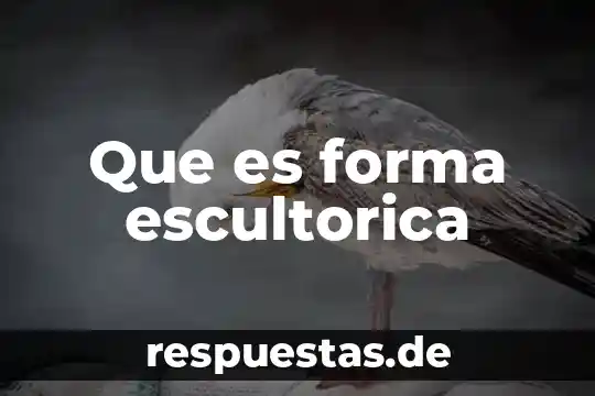 Qué es la textura de forma y color 3 Que es forma escultorica