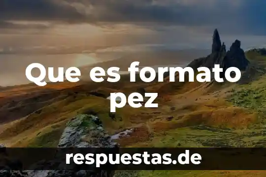 Formato eboot que es 5 Que es formato pez