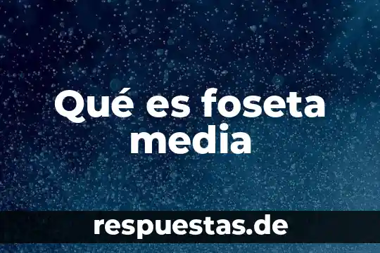 Qué es media giphy 3 Qué es foseta media