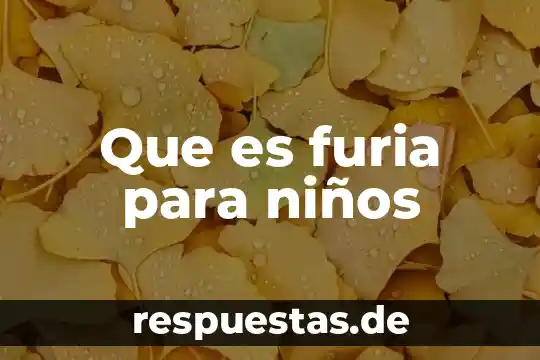 Qué es el suelo definición para niños 6 Que es furia para niños
