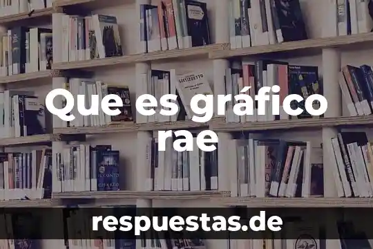 Que es investigar rae 3 Que es gráfico rae