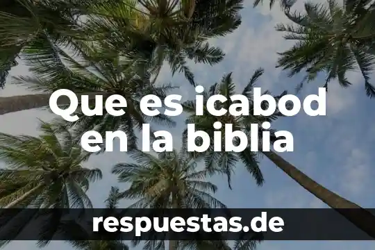 Qué es la armonía arquitectura 3 Que es icabod en la biblia
