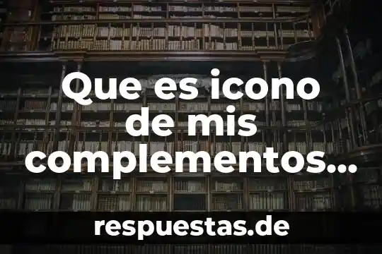Que es la neumonia y tipos 4 Que es icono de mis complementos de word