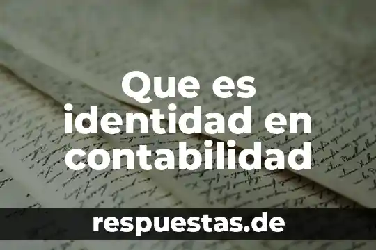 Que es el ente publico en la contabilidad gubernamental 7 Que es identidad en contabilidad