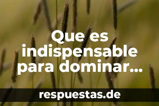 Que es indispensable para dominar el dibujo analítico