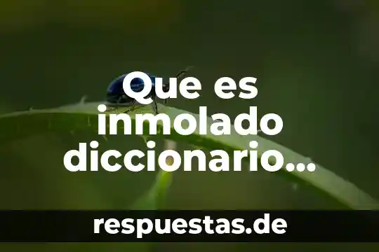 Que es sempiterno significado biblico 6 Que es inmolado diccionario biblico