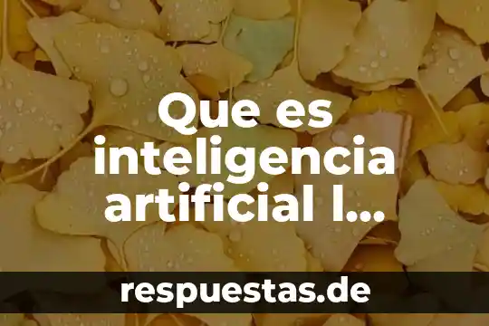 Que es un kit de limpieza básico y como hacerlo 4 Que es inteligencia artificial l como hacerlo