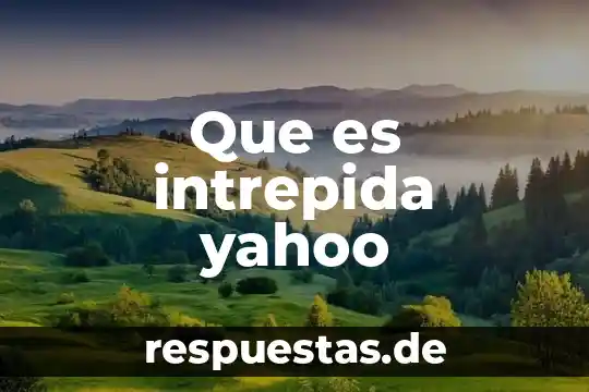 Que es disciplina en administracion concepto 5 Que es intrepida yahoo