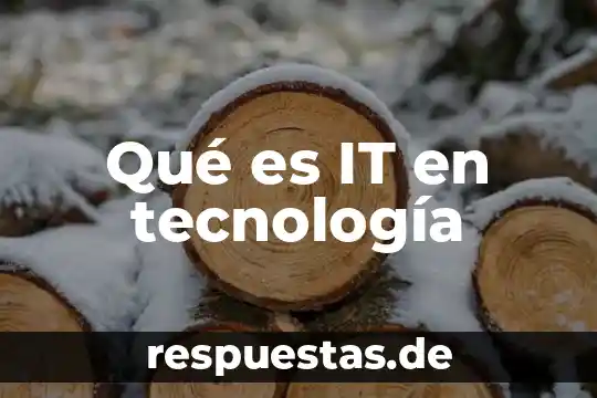 Qué es cts ciencia tecnología y sociedad 6 Qué es IT en tecnología