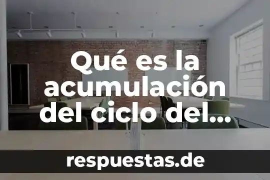 Que es la acumulacion en fisica 6 Qué es la acumulación del ciclo del agua