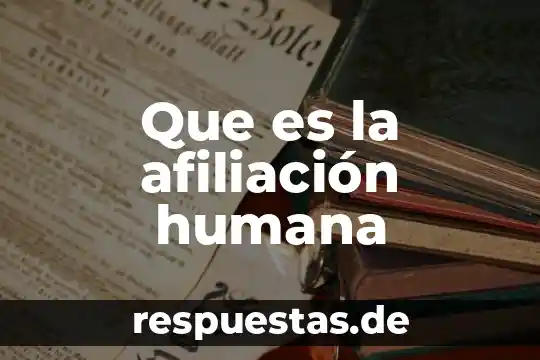 Qué es el número de afiliación de la ss 5 Que es la afiliación humana