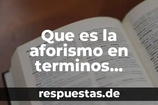Qué es rizoide en términos biológicos 8 Que es la aforismo en terminos filosoficos