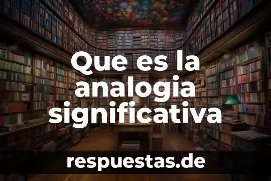 Que es la analogia del ser 6 Que es la analogia significativa