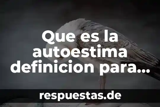 Que es la luna definicion para niños 3 Que es la autoestima definicion para niños de secundaria