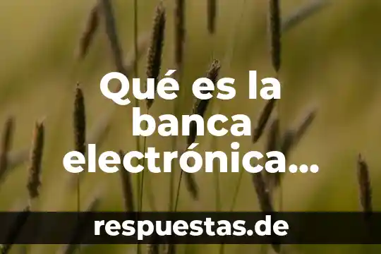 Qué es la banca electrónica Santander