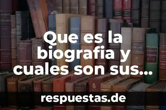 Que es la energia alternativa y cuales son 4 Que es la biografia y cuales son sus partes