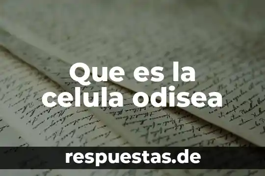 Qué es el nucleolo célula animal 4 Que es la celula odisea